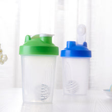 Lade das Bild in den Galerie-Viewer, 2pcs Protein Powder Shake Cup Plastic Cup 400ml Small Color Drink Cup
