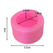 Load image into Gallery viewer, 2pcs 3D Stereo Macaron Style silicone molds for Home Homemade Soap Aromatherapy Candle Cake Decoration

