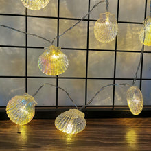Lade das Bild in den Galerie-Viewer, 1.5/3M Christmas Decor LED Seashell Fairy String Light Lamp
