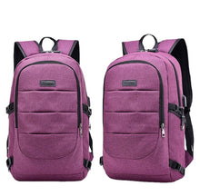 Load image into Gallery viewer, Backpack Multifunctional Business  Anti-Theft USB Charging Men shoulder bag
