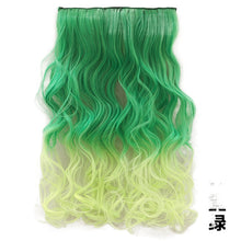 Load image into Gallery viewer, Women Wig One-Piece Five-Clip Big Wave Fluffy Seamless Curly Hair Wigs W293
