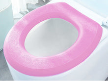 Load image into Gallery viewer, 3pcs Toilet Seat Cover Pads Home    Cushion Summer   Ring  Adhesive Foam Pad High Foam Stickers
