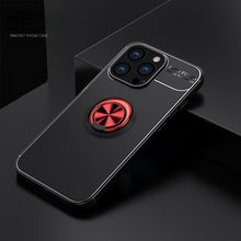 Lade das Bild in den Galerie-Viewer, Ring Bracket Black Blue Phone Case for iPhone13
