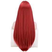 Load image into Gallery viewer, Women Wig Front Lace Chemical Fiber Long Straight Hair W411
