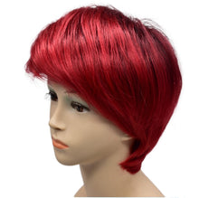 Load image into Gallery viewer, Women Wig Short Hair Handsome Bob Haircut Gradient Color Headgear W221
