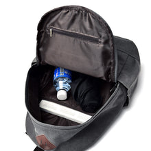 Load image into Gallery viewer, Backpack Men Casual Canvas Backpack Vintage Travel Bag High School Student Schoolbag Men

