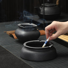 Lade das Bild in den Galerie-Viewer, Ashtray Stoneware  Tea Table Laser Large Simplicity Modern Living Room Office Ashtray
