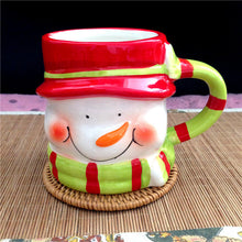 Load image into Gallery viewer, Xmax Christmas Cup Gift Old Elk Couple Water Snowman Reindeer
