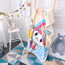 Load image into Gallery viewer, Berber Fleece Blanket Air Conditioning Blanket Sofa Blanket Thickened Children's Double-Layer Flannel
