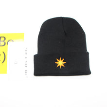 Lade das Bild in den Galerie-Viewer, Warm Winter Knit Beanie Hats Embroidered Weather Hat Men 'S Crimped Pullover Wool Unisex
