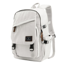 Load image into Gallery viewer, Backpack Men's Canvas with Lid Travel Backpack Female Lightweight Schoolbag Middle School Students
