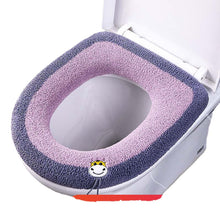 Load image into Gallery viewer, 3pcs Toilet Cushion Type Winter Thickened Toilet Pad Square Household Toilet Cushion
