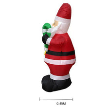 Load image into Gallery viewer, 1.2m Christmas Self-Inflatable Snowman Lantern Luminous Indoor And Outdoor Decoration
