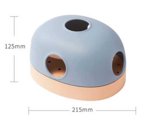 Cat Toys Multi Use Pet Cat Toy Track Ball Tunnel Interactive Toys For Cats Kitten Games(purple,blue,green)