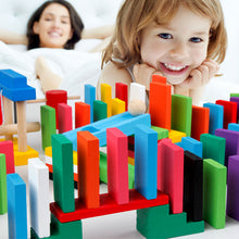 Lade das Bild in den Galerie-Viewer, 120PCs Domino Children&#39;s Early Education Educational Toys
