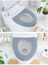 Load image into Gallery viewer, 3pcs Toilet Seat Cover Pads Folding Plastic   Sanitary Cushion Ferrule Joint Rental Public  Sanitary Pad
