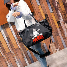 Lade das Bild in den Galerie-Viewer, Backpack New Embroidered Mickey Travel Bag Women's Portable Shoulder Crossbody Luggage Bag Large Capacity Lightweight Fitness Bag
