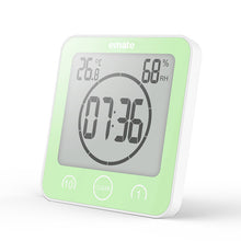 Load image into Gallery viewer, Smart Multi-Function Alarm Clock LED Display Indoor Home Bathroom Temperature Moisture Meter Home Alarm Clock
