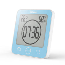 Load image into Gallery viewer, Smart Multi-Function Alarm Clock LED Display Indoor Home Bathroom Temperature Moisture Meter Home Alarm Clock
