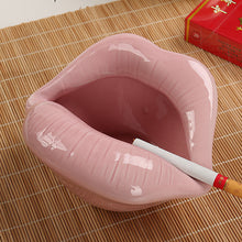 Load image into Gallery viewer, Ashtray Individual Porcelain Crafts Decoration Lip Living Room Small   Home Cigarette Dish
