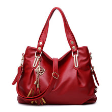 Lade das Bild in den Galerie-Viewer, Women Ladies Handbag Shoulder Crossbody Bag Soft Leather Big Bag
