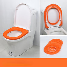 Load image into Gallery viewer, 3pcs Toilet Seat Cover Pads Lid  Home Four Seasons Summer Thin Cute Closestool Cushion
