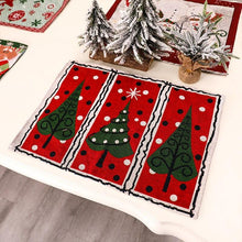 Load image into Gallery viewer, 2PCS Christmas Tablecloths Decorations Tableware Pad 42*32cm Table Mat
