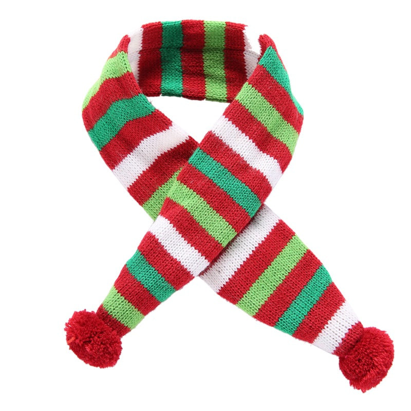 Dog Cat Clothes Scarf Christmas Accessories Winter Warm