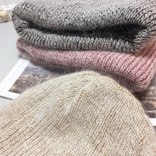 Load image into Gallery viewer, Warm Winter Knit Beanie Hats Rabbit Fur Women Winter Korean Warm All-Matching Woolen Pullover Unisex
