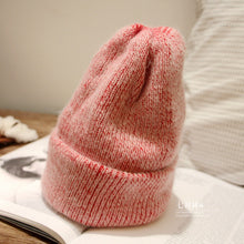 Load image into Gallery viewer, Warm Winter Knit Beanie Hats Rabbit Fur Women Winter Korean Warm All-Matching Woolen Pullover Unisex
