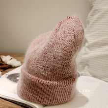 Load image into Gallery viewer, Warm Winter Knit Beanie Hats Rabbit Fur Women Winter Korean Warm All-Matching Woolen Pullover Unisex
