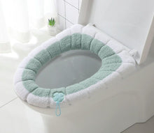 Load image into Gallery viewer, 3pcs Toilet Mat Household Toilet Seat Thickened Four Seasons Toilet Seat Closestool Cushion Washable
