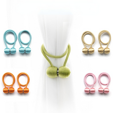 Load image into Gallery viewer, Headset Curtain Magnetic Button Curtain Bandage, Simple Punch-Free Curtain Buckle
