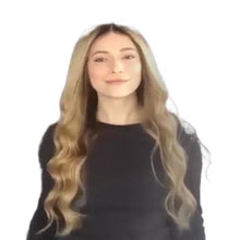 Load image into Gallery viewer, Women Wig Gradient Color Mid-Length Curly Hair Head Cover W247
