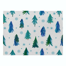 Load image into Gallery viewer, 2pcs Christmas Tablecloths Cartoon Printed Placemats Insulated And Waterproof Table Mats
