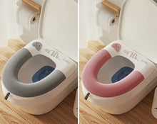 Load image into Gallery viewer, 3pcs Toilet Seat Cover Pads Home    Four Seasons    Cartoon Cute
