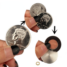 Load image into Gallery viewer, Special Magnetic Flipper Coin Magic Tricks Stage Street Close Up Comedy Props
