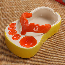 Load image into Gallery viewer, Ashtray Cute Refreshing Flip Flops  Living Room Hotel Crafts Ornaments Ashtray
