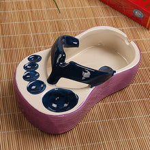 Load image into Gallery viewer, Ashtray Cute Refreshing Flip Flops  Living Room Hotel Crafts Ornaments Ashtray
