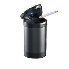 Lade das Bild in den Galerie-Viewer, Ashtray Multi-Functional Creative LED Light Lid Universal Aluminum Alloy Car Interior Paint  Lid Ashtray
