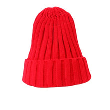 Lade das Bild in den Galerie-Viewer, Warm Winter Knit Beanie Hats  Thickened Cap Korean Style Fluorescent Wool Solid Color Pullover Unisex
