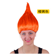 Load image into Gallery viewer, Halloween Xmas Christmas Gifts Decoration Red Fluffy Alternative European and American Style Wig Festival
