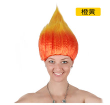 Load image into Gallery viewer, Halloween Xmas Christmas Gifts Decoration Red Fluffy Alternative European and American Style Wig Festival
