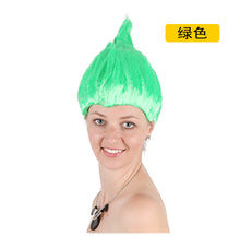 Load image into Gallery viewer, Halloween Xmas Christmas Gifts Decoration Red Fluffy Alternative European and American Style Wig Festival
