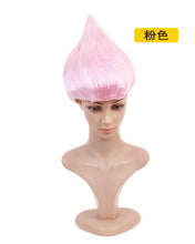 Load image into Gallery viewer, Halloween Xmas Christmas Gifts Decoration Red Fluffy Alternative European and American Style Wig Festival
