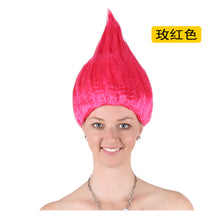 Load image into Gallery viewer, Halloween Xmas Christmas Gifts Decoration Red Fluffy Alternative European and American Style Wig Festival
