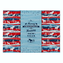 Load image into Gallery viewer, 2pcs Christmas Tablecloths Cartoon Printed Placemats Insulated And Waterproof Table Mats
