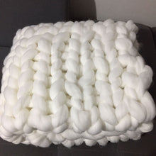 Lade das Bild in den Galerie-Viewer, Woolen Blanket Zichao Coarse Yarn Blanket Arm Knitted Air Conditioning Blanket
