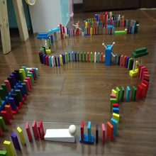 Lade das Bild in den Galerie-Viewer, 120PCs Domino Children&#39;s Early Education Educational Toys
