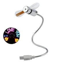 Load image into Gallery viewer, Electric Fan Silent Low Noise Long Lasting Durable Add Ambient Luminous Clock for Summer
